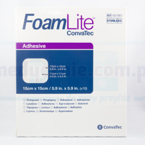 Aquacel Foam Lite 15*15cm medicazione in schiuma multistrato 1pc